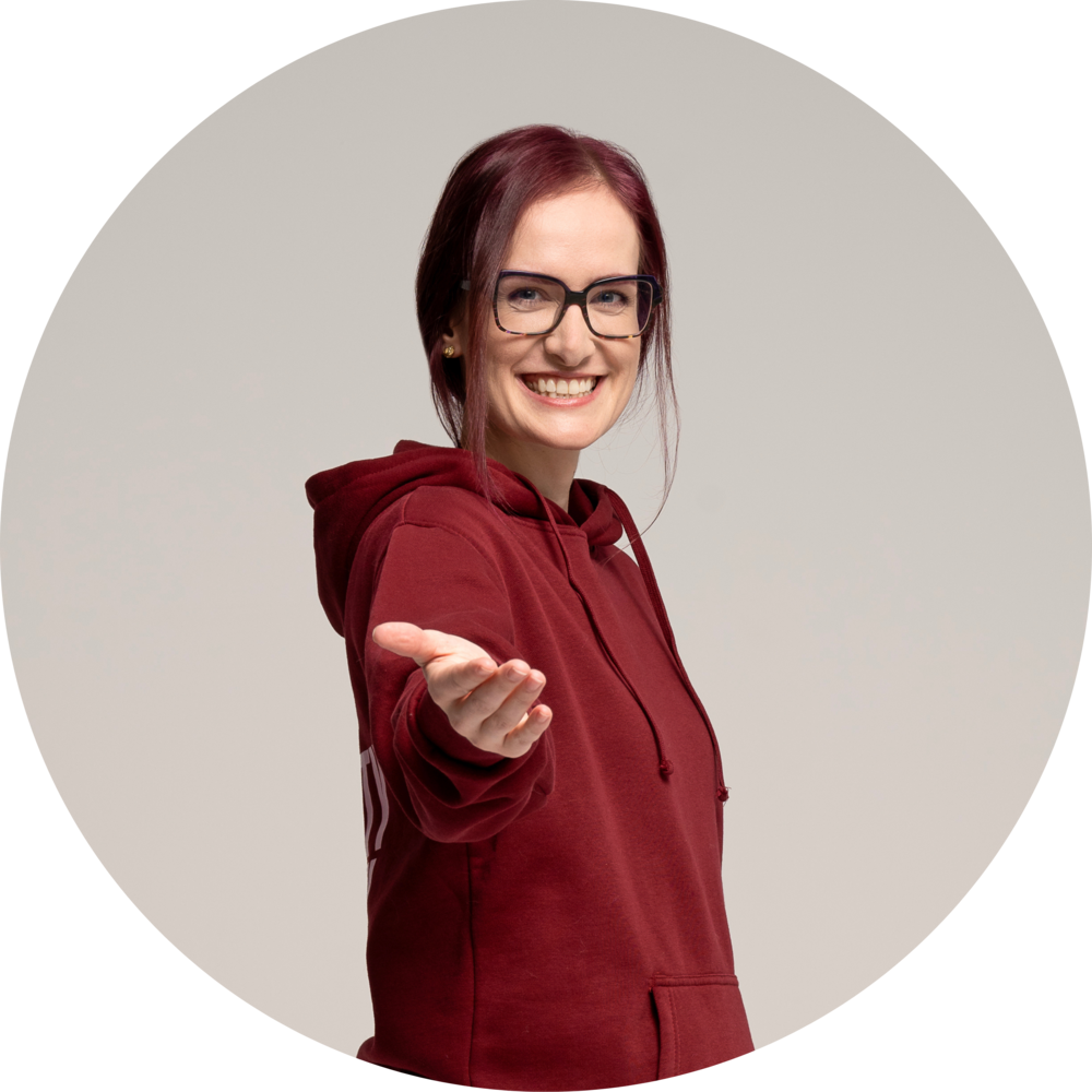 image of Marketa standing by the lectern